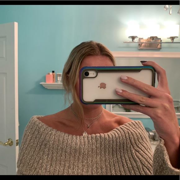 Off The Shoulder Sweater - Picture 2 of 5
